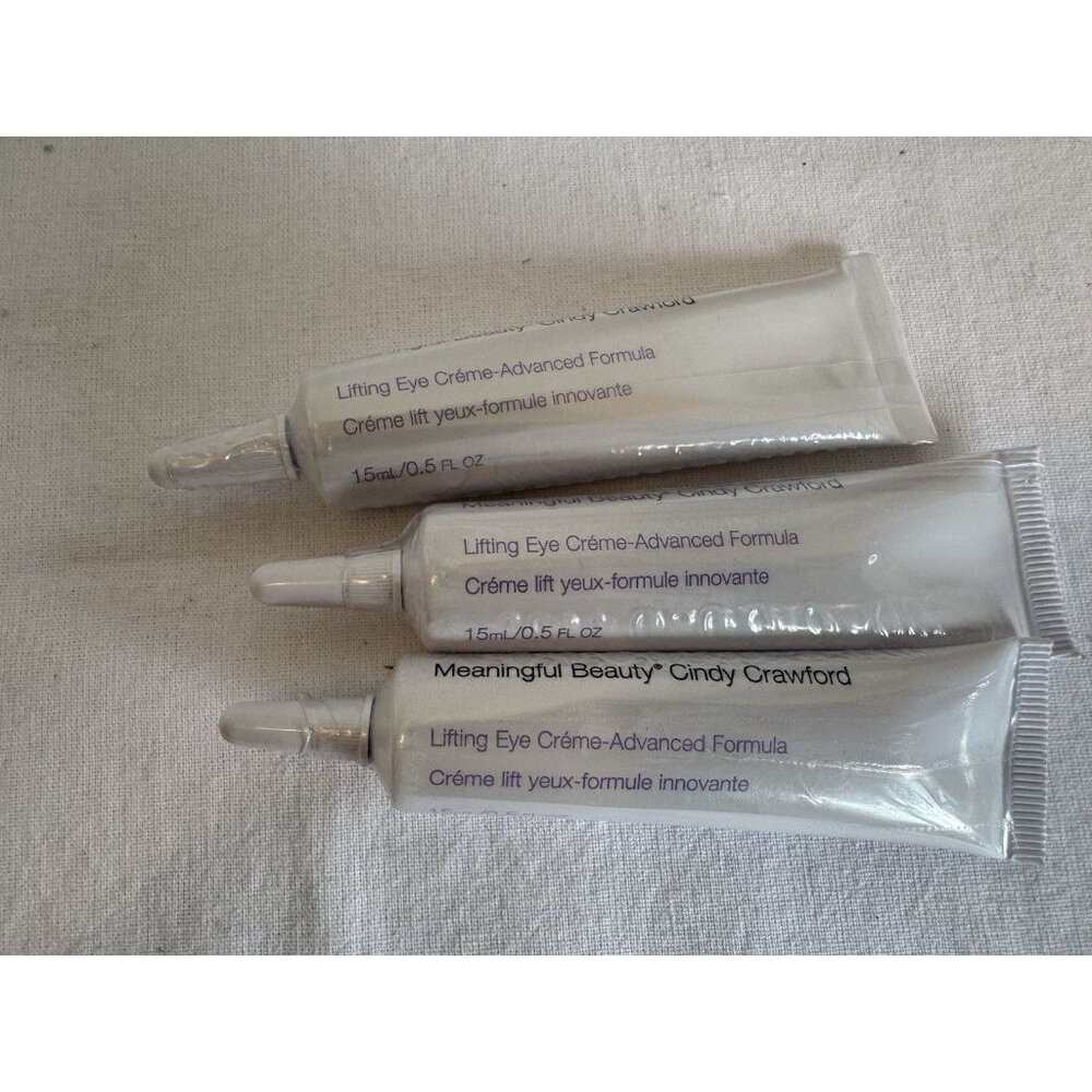 Cindy Crawford Meaningful Beauty Lifting Eye Creme 15mL/0.5oz Sealed BUNDLE OF 2